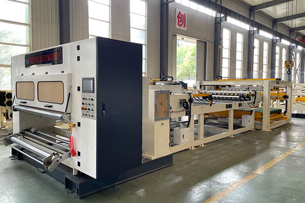 WX-HSF-150-2 Series automatic (2 ply) single face corrugated cardboard production line