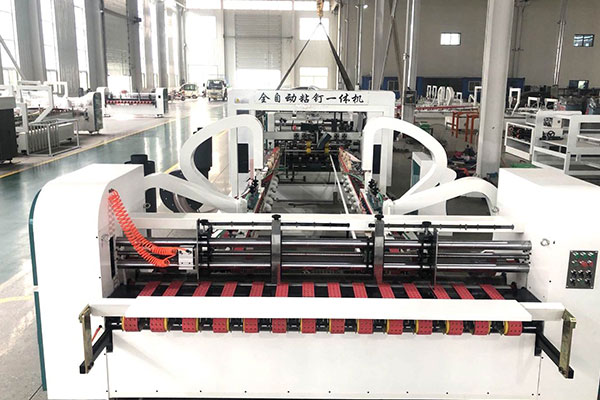 WX-QDJ series automatic carton box stitcher and gluer machine (single piece)