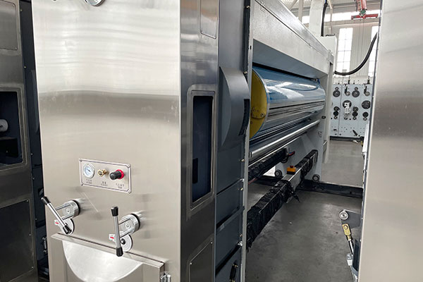 WX-A series automatic flexo printer slotter（die cutter）stacker machine