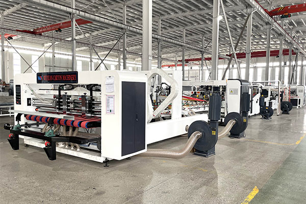 WX-QDJ series automatic carton box stitcher and gluer machine (single piece)