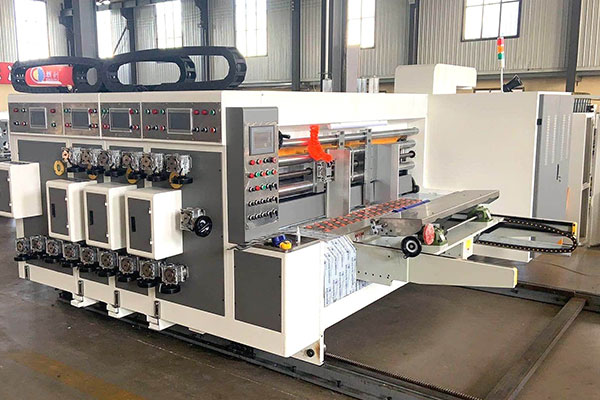 YN-S series automatic flexo printer slotter die cutter machine (small box machine)