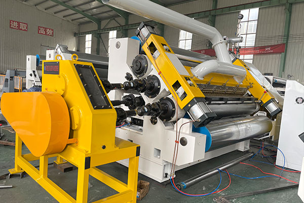 WX-SF-280/320S series Fingerless vacuum Adsorb type Single Facer machine